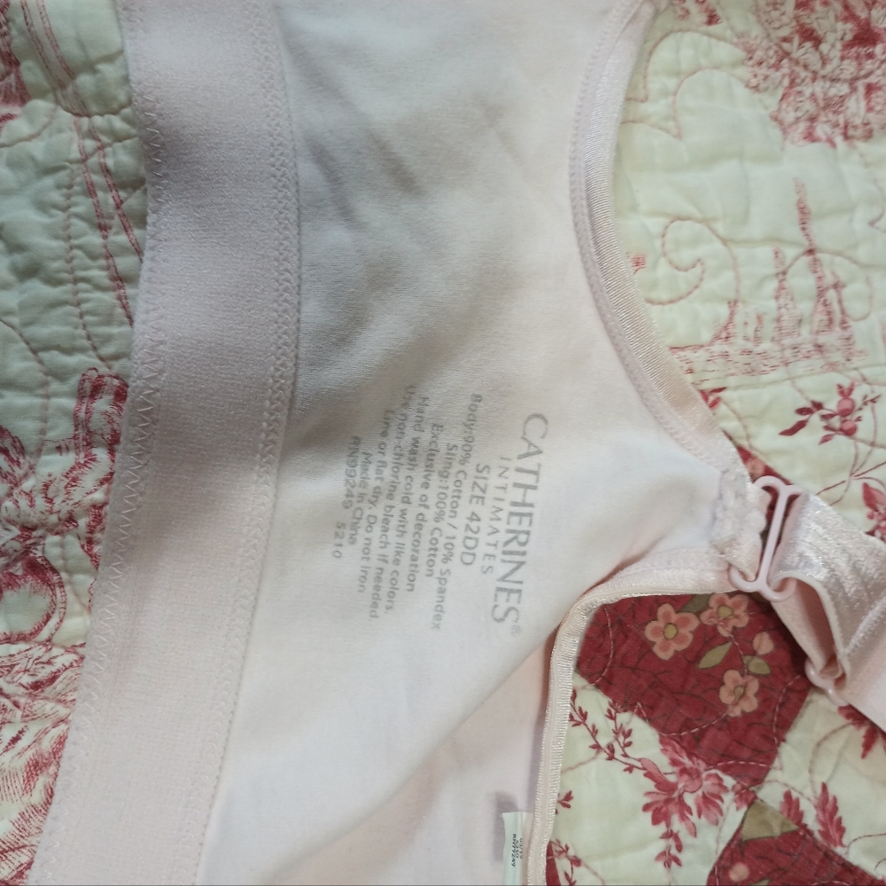 Catherine's front closure bra